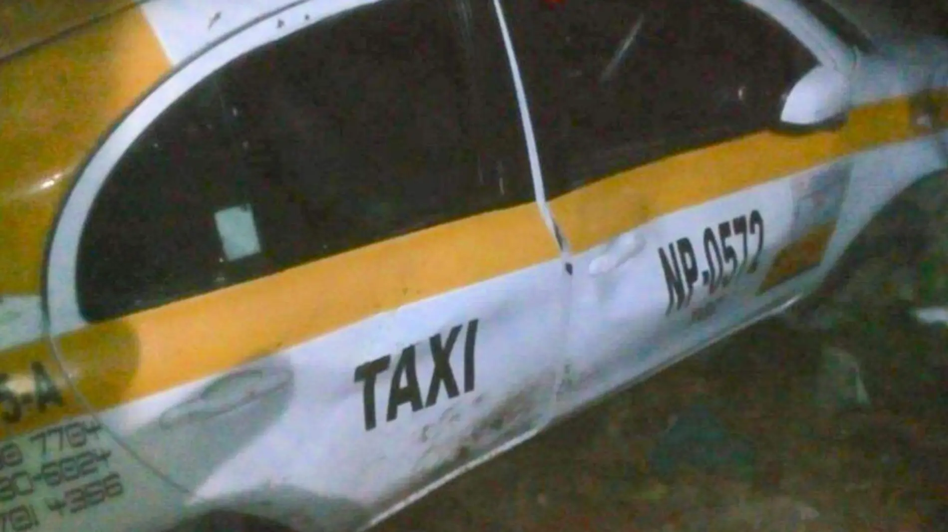 taxi accidente barranco